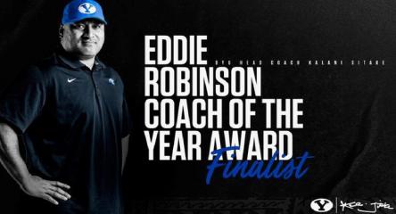Kalani Sitake named a finalist for 2021 Eddie Robinson Coach of the Year Award