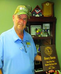 Henry Burns continues to give back to the community