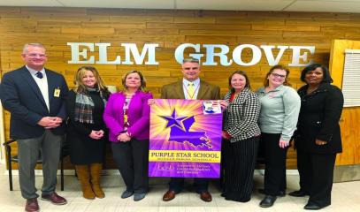 Three More Bossier Schools Receive Purple Star Designations