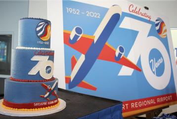 Shreveport Regional Airport celebrates 70th anniversary with new terminal, tenants, logo