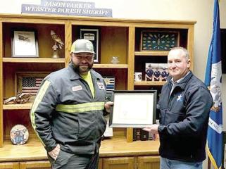 Webster Parish man earns life-saving award