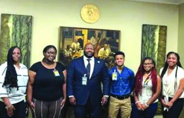 Caddo Parish DA summer interns learn about judicial system!