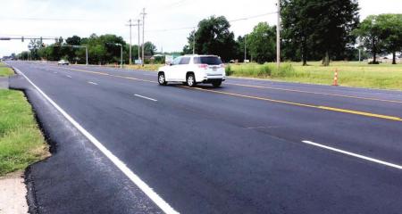 Five-lane overlay on Airline completed