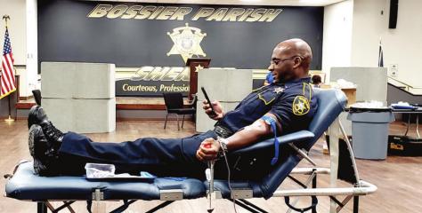 ‘Cuffs and Hoses’ blood drive exceeds goal