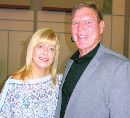 Bossier City First Lady Paula Chandler and husband, Bossier City Mayor Tommy Chandler Independence Bowl Kickoff Dinner
