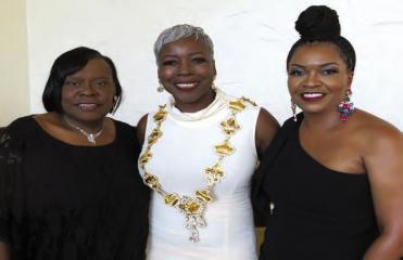 Dottie Bell, Renee Davis and Katina Sanders. KREWE SOBEK JOYOUSLY CELEBRATES ITS XX ANNIVERSARY