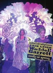 Big brouhaha over Judge Waddell Garret campaign signs at Justinian Ball