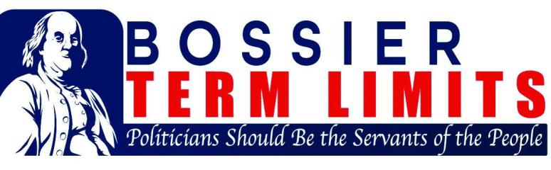 Bossier Term Limits Coalition Successfully Petitions for Term Limits for Bossier City Mayor and Bossier City Council