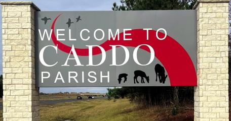 Check Out the New 'Welcome to Caddo Parish' Signs!