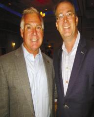 Micheal Corbin and Caddo Commissioner John E. Atkins. Here, There and Everywhere