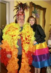 WOMAN'S DEPARTMENT CLUB THROWS MARDI BRUNCH WITH HOT HIT SECOND LINE DANCE